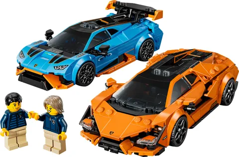 LEGO 77238 Speed Champions Lamborghini Revuelto & Huracán STO Car New