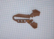 1 Bionicle Kanoka Disk Launcher Light Brown Vahki Genuine Lego part 47334