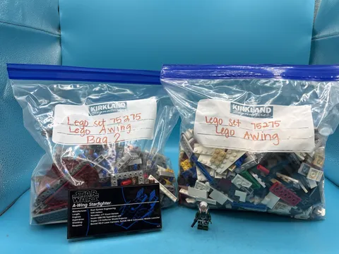 LEGO Star Wars UCS A-Wing Starfighter 75275 Complete 1673pcs No Box Or Manual
