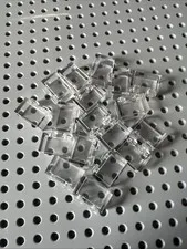 LEGO 3065 Trans-Clear Brick 1 x 2 without Bottom Tube Bulk 18 Pieces