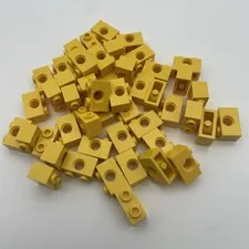 LEGO 50x Technic Brick Techninc Brick Perforated Beam 1x2 (3700)-Yellow Yellow 370024