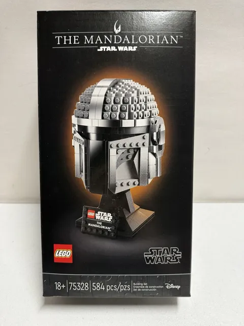 LEGO STAR WARS #75328 The Mandalorian Helmet New Factory Sealed 584 Pieces