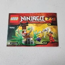 LEGO NINJAGO 70752 Jungle Trap Instruction Manual Only