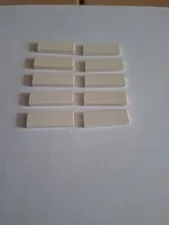 No 339 Lego Tile 1x3.   63864 White 