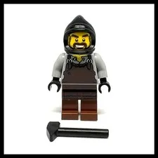 LEGO 10193 Castle Fantasy Era Blacksmith Minifigure EUC 2009 Retired