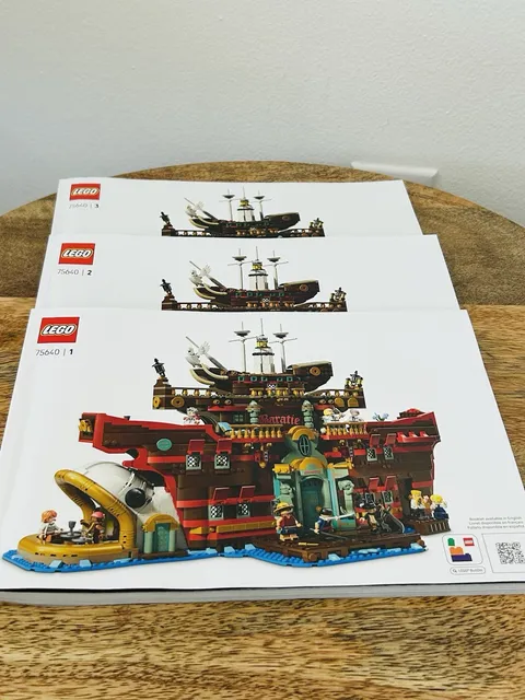 LEGO INSTRUCTIONS ONLY for Set 75640 The Baratie Floating Restaurant