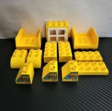 Lego Duplo Building Toys Bulk Yellow Bricks Lot