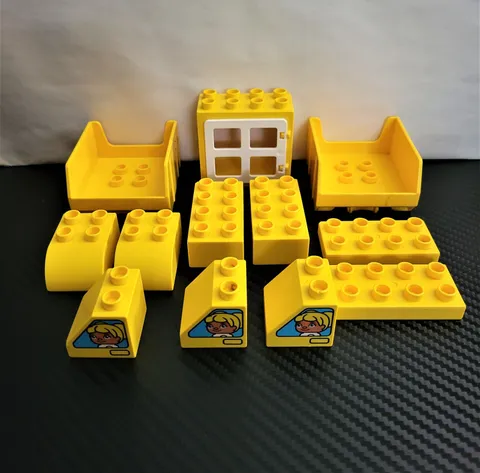 Lego Duplo Building Toys Bulk Yellow Bricks Lot