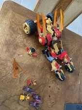 LEGO NINJAGO: Kai's Golden Dragon Raider (71773) Almost complete.