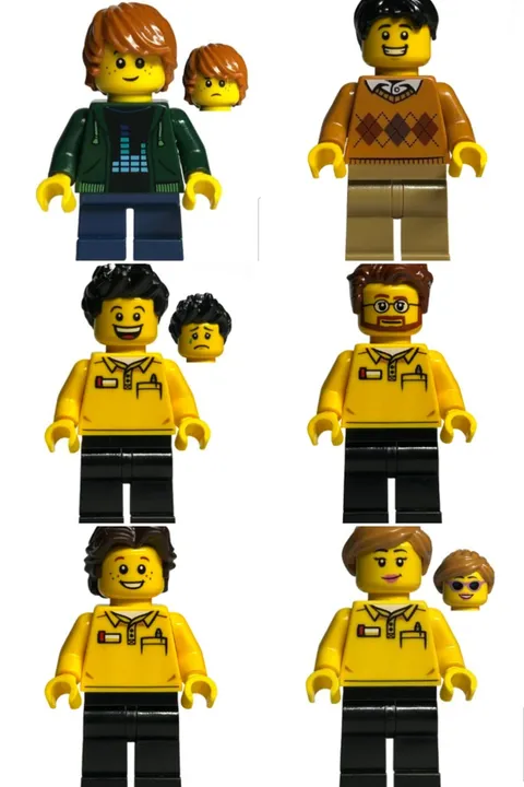 LEGO Bricklink Modular Lego Store 910009 MINIFIGURES Brand New!