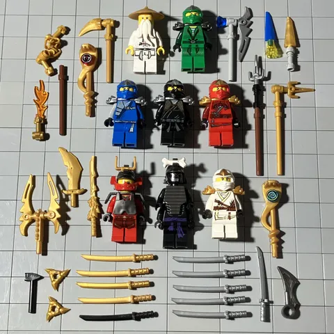Lego Ninjago ZX Rise Of The Snakes Weapons Minifigure Lot Of 10 njo0039 G2 70