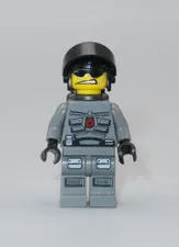 LEGO Space Police officer 2 with air tank minifigure 5970
