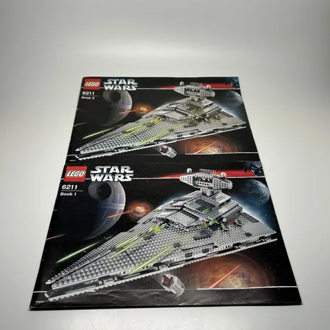 LEGO STAR WARS 6211 Book 1 & 2 INSTRUCTION MANUALS ONLY Imperial Star Destroyer