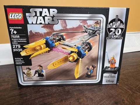 Lego 75258 Star Wars Anakin’s Podracer 20th Anniversary Ed RETIRED NEW & SEALED
