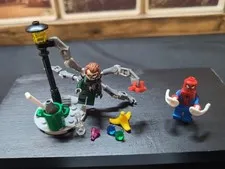 Lego Doc Ock miniFigure (full Venom)  w/ accessories super heroes And Spiderman