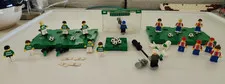 Lego Soccer Minifigures Lot With Base Plates & Soccer Balls