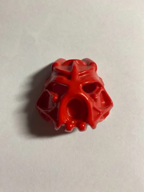 Lego Bionicle Kanohi Mask Hau Nuva - Tahu 8572 Exclusive Retired RED