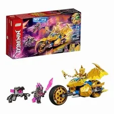 LEGO 71768 Ninjago Jay's Golden Dragon Motorbike Crystalized 137pcs New Sealed