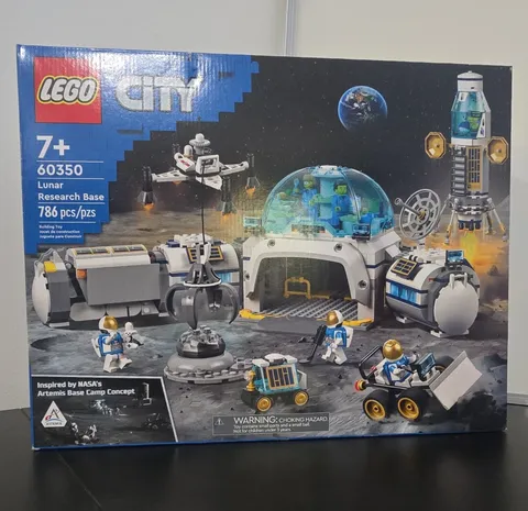 LEGO City Space Lunar Research Base 60350 786 pcs Age 7+ Boxed