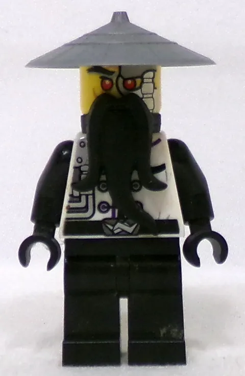 LEGO Ninjago Rebooted 70725 njo0095 Evil Techno Wu Minifigure
