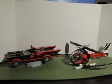 Lego Batmobile from 76188, Bat Helicopter 76052