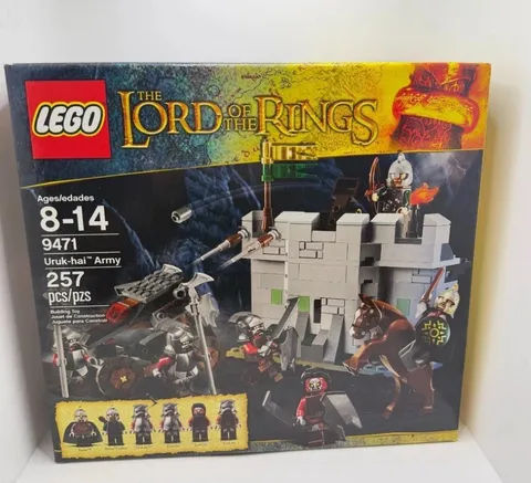 NEW SEALED Lego Lord of the Rings/Hobbit Uruk-hai Army 9471
