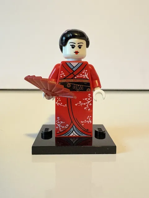 LEGO Komono Geisha Girl Minifigure 8804 Collectible Series 4 CMF col050 B6