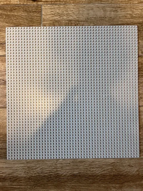 LEGO 4186 Gray Base Plate Baseplate Light Grey 48 X 48 Stud Large 15"x15" Square