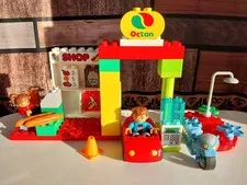 Lego Duplo Blocks ..Mixed Parts For Fuel And Snacks Station 25 Pieces. 