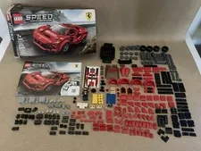 LEGO Speed Champions Ferrari F8 Tributo (76895) Opened May Not Be Complete