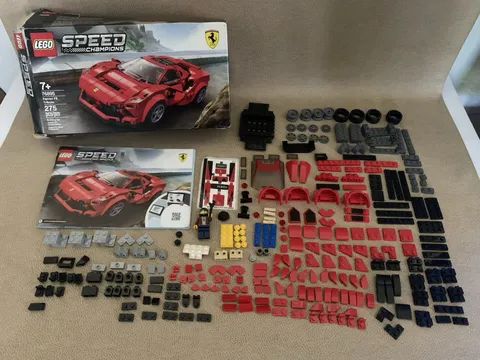 LEGO Speed Champions Ferrari F8 Tributo (76895) Opened May Not Be Complete