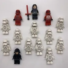 LEGO Star Wars Minifigures LOT Kylo Ren First Order Stormtroopers Sith Trooper