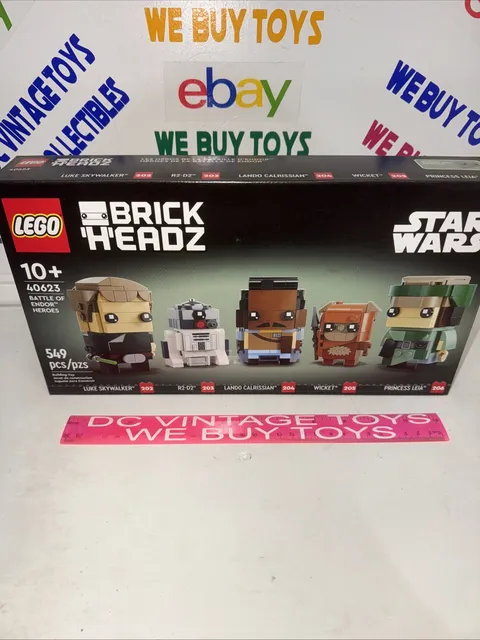 Lego Brickheadz Star Wars 40623 Battle of Endor Heroes (NEW / SEALED) 🔥