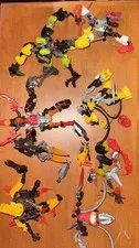 LEGO BIONICLE INCOMPLETE PARTIAL SET AND MIXED LOOSE PARTS -HERO FACTORY MIXED 