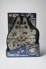 LEGO Star Wars Millennium Falcon ZipBin Storage Case Carry Bag Holds 200 Bricks