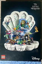 LEGO Disney The Little Mermaid Royal Clamshell 43225 1808 Pieces Age 18+