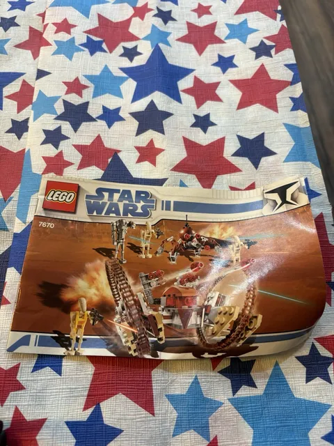 Lego Star Wars Hailfire Droid & Spider Droid 7670 Loose Pieces - SEE DESCRIPTION