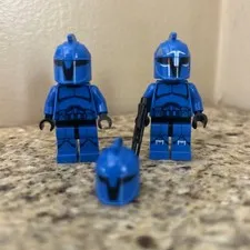 Lego Star Wars Senate Commando Trooper Minifigure Lot of 2 Figs 75088 