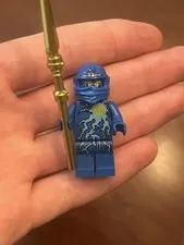 NEW Ninjago NRG Jay Custom Lego Minifigure Blue Lightning Ninja 9570