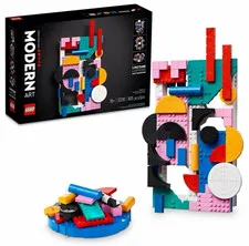 LEGO Art Modern Art 31210 Set 805 Pieces 18+ Brick Separator Included