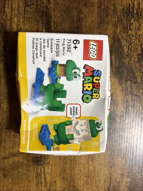LEGO Super Mario: Frog Mario Power-Up Pack (71392) Brand New Sealed Retired Set