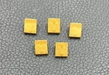 Lego 1x1x2/3 Pearl Gold Slope Piece Bulk Lot 5 Part #54200