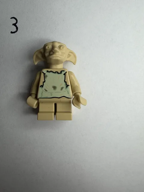 Lego Dobby 4731 Tan Elf Chamber of Secrets Harry Potter Minifigure
