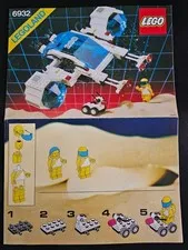 LEGO 6932: Stardefender 200 Space Ship Instruction Manual Vintage