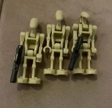 LEGO Star Wars Battle Droid Minifigure Lot of 3 with Blasters