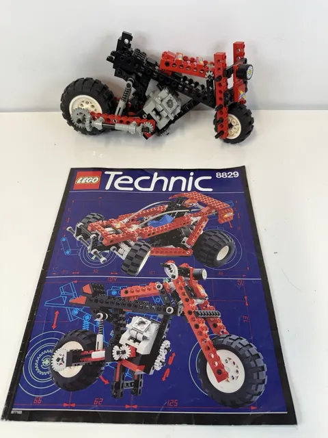 Lego Technic 8829 Dune Blaster | Moto Cross Racer 1994 InComplete With Manual