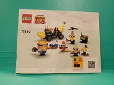 LEGO Despicable Me 4 Minions and Banana Car 75580 Instruction Guide MANUAL ONLY