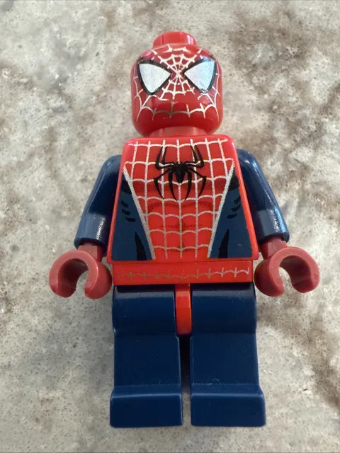 LEGO Marvel Spider-Man Minifigure With Silver Webbing