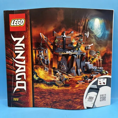 2020 Lego Ninjago 71717 92-page Construction Building Manual Booklet