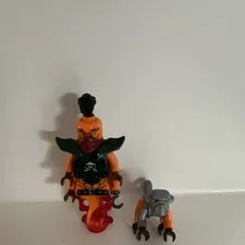 LEGO Ninjago Nadakhan Minifigure njo195 & Monkey Lot - Used Good  Condition